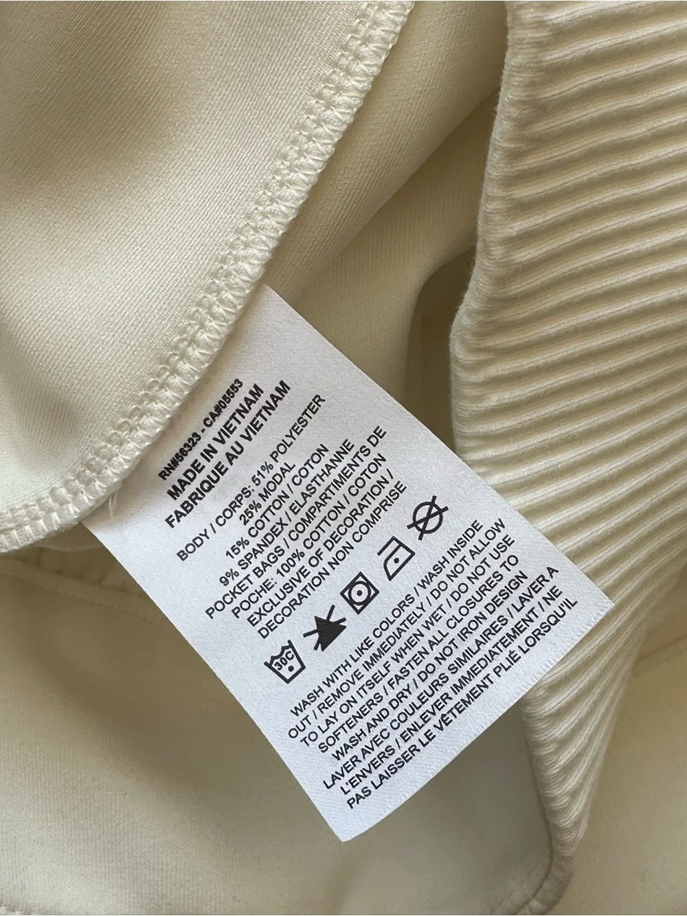 Nike 24.7 ImpossiblySoft Dri-FIT Pants Sail Men’s M NWT